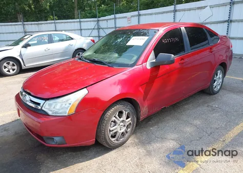 2009 Ford Focus Ses из США, поврежденный, VIN 1FAHP36N49W200074